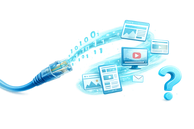 Internetové připojení PSDnet