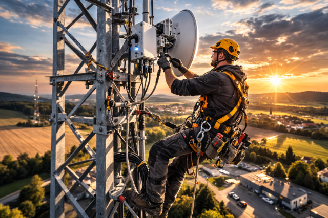 Stavba a realizace sítí – metalika a bezdrátové spoje